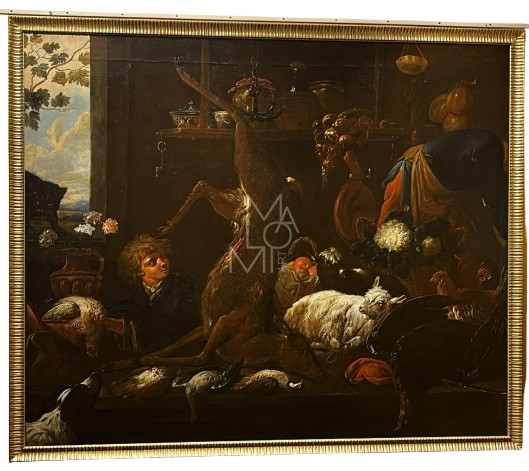 The pantry with characters and animals by Felice Boselli: a Baroque masterpiece between Po valley naturalism and Flemish painting