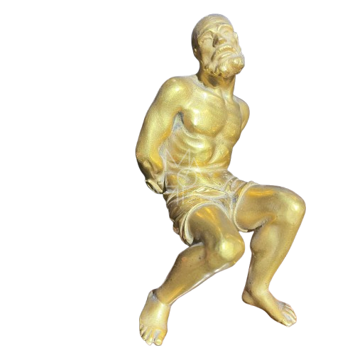La Dignità del Vincolo: Analisi di un Bronzetto Dorato Genovese del Settecento