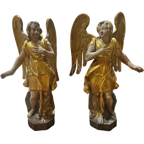 Angeli candelofori ad ali estraibili: studio e valorizzazione di una coppia di sculture lignee seicentesche