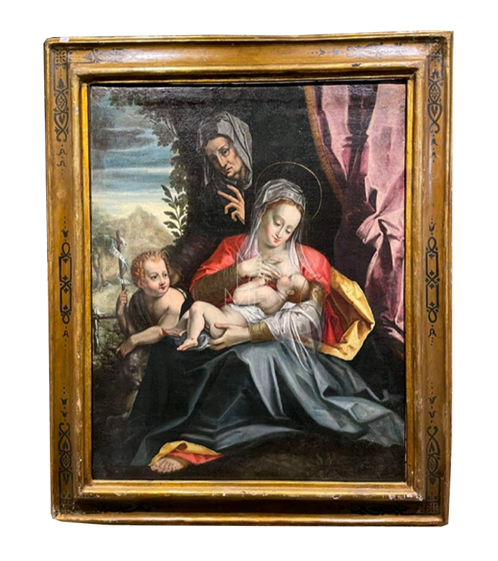 Madonna con Bambin Gesù Sant'Elisabetta e San Giovanni piccolo